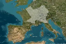 Map Accurately Compares Size of Texas to Europe?