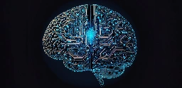 AI system self-organises to develop features of brains of complex organisms