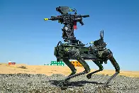 Army Testing Robot Dogs Armed with Artificial Intelligence-Enabled Rifles in Middle East