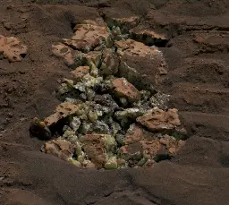 NASA’s Curiosity Rover Discovers a Surprise in a Martian Rock