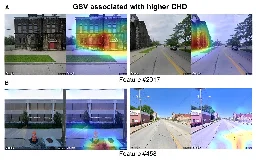 Google Street View reveals how built environment correlates with risk of cardiovascular disease