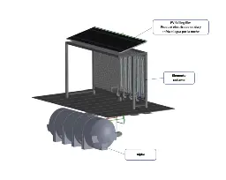 Solar bus canopy reduces temperature by up to 20 C