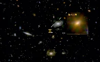 Astronomers detect black hole 'starving' its host galaxy to death