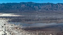 An ancient lake has reemerged at Death Valley National Park