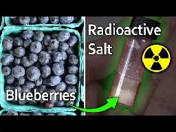 [NurdRage] Extracting Radioactive Salt from Chornobyl Blueberries