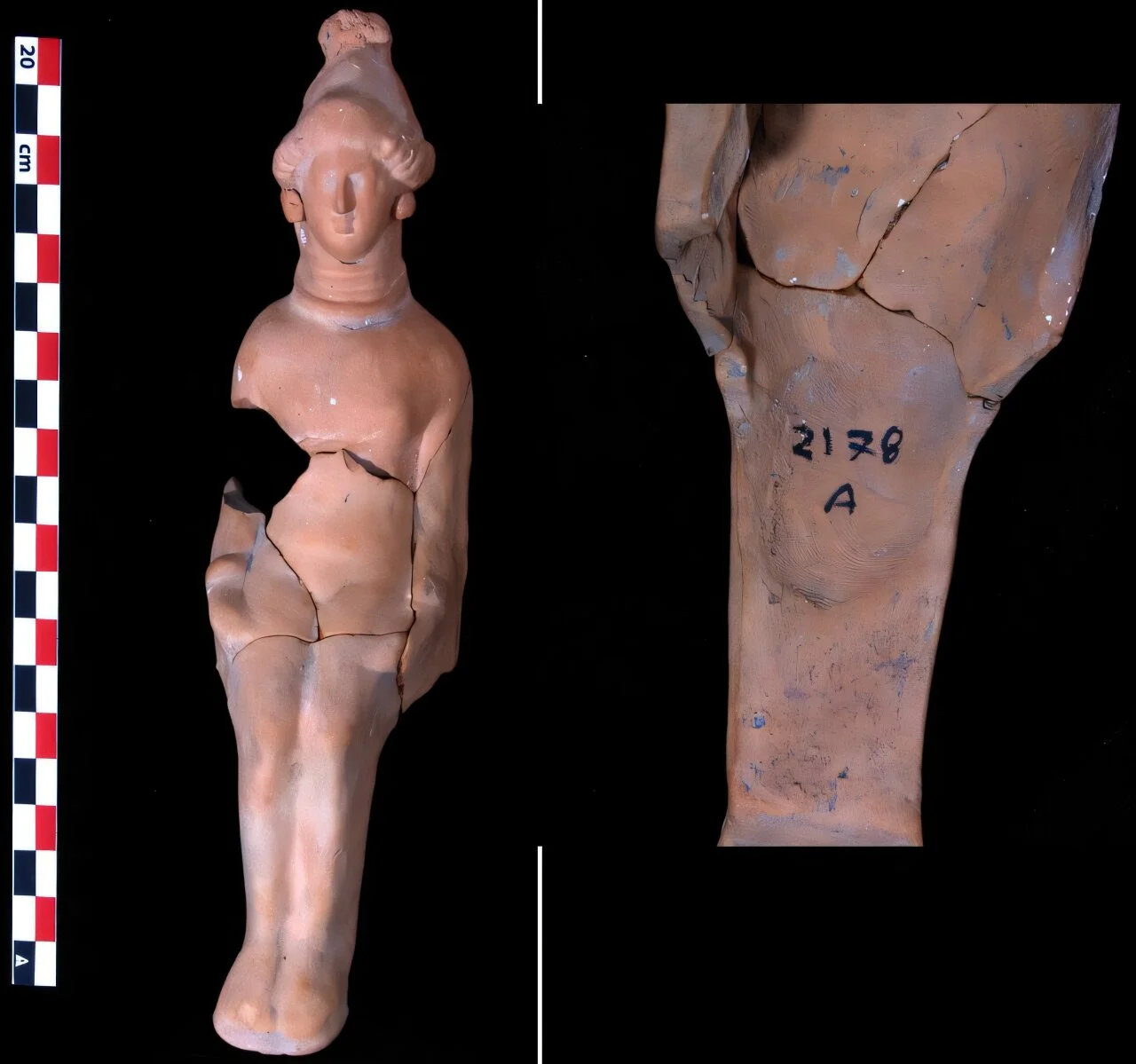 Fingerprints on ancient terracotta figurines show men, women and children worked on figurines