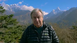 One-third of Nepal’s mountain ice has melted, UN chief warns