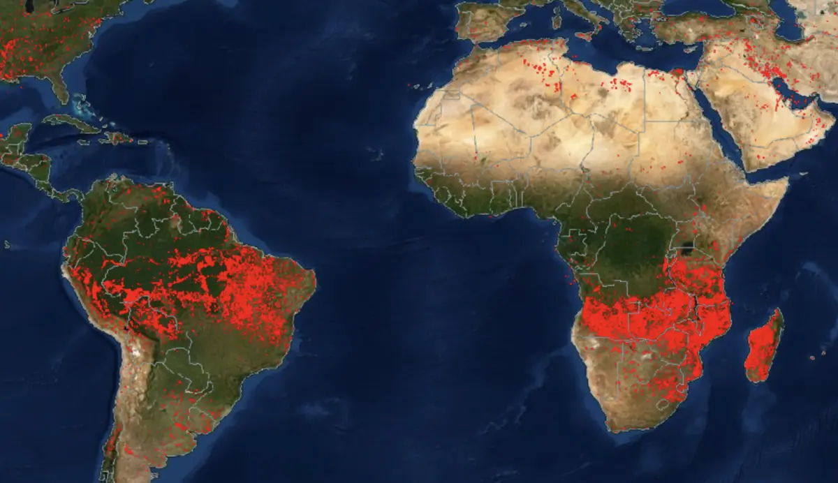 Scorched Earth: Using NASA Fire Data to Monitor War Zones - bellingcat