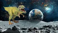 We Are Pleased To Inform You There Are Probably Dinosaur Remains On The Moon