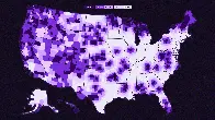 How far you have to travel to see a sky free of light pollution