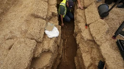 Archaeologists unearth the largest cemetery ever discovered in Gaza and find rare lead sarcophogi