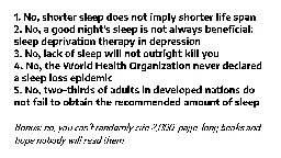 Matthew Walker's "Why We Sleep" Is Riddled with Scientific and Factual Errors - Alexey Guzey