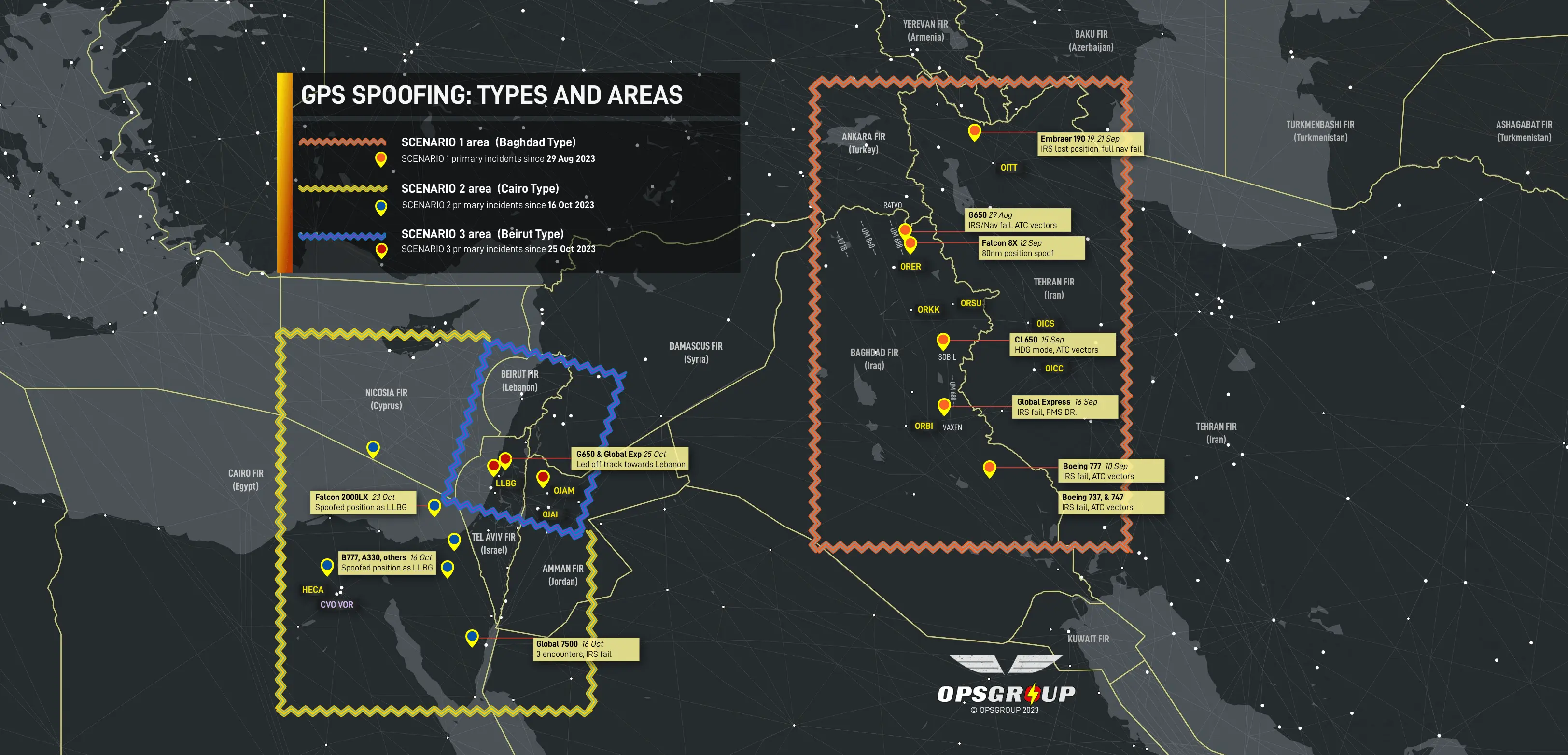 GPS Spoofing Update: Map, Scenarios and Guidance